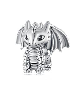 Flying Dragon Charm, Charms for Pandora Bracelet, 925 Sterling Silver Charms, For Pandora Charm Bracelet, Fit Pandora Charms