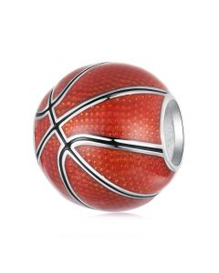 Basketball Sport Charm, Fit Pandora Charms, For Pandora Charm Bracelet, Charms for Pandora Bracelet, 925 Sterling Silver Charms
