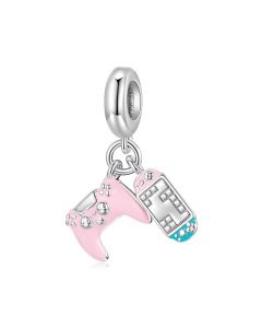 Game Consoles Pendant Charm, For Pandora Charm Bracelet, 925 Sterling Silver Charms, Fit Pandora Charms, Charms for Pandora Bracelet