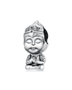 Little Buddha Charm, Charms for Pandora Bracelet, 925 Sterling Silver Charms, For Pandora Charm Bracelet, Fit Pandora Charms