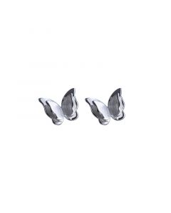Minimalist Design Earrings, Simple Design Earrings, Animals & Insects Jewelry, Butterfly Stud Earrings, 925 Sterling Silver Earrings