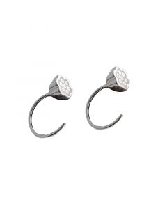 Lotus Root Stud Earrings, Simple Design Earrings, 925 Sterling Silver Earrings, Minimalist Design Earrings, Food & Drink Jewelry