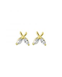 Animals & Insects Jewelry, 925 Sterling Silver Earrings, Butterfly Zircon Stud Earrings, Simple Design Earrings