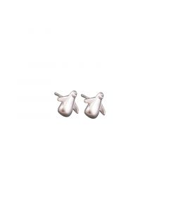Simple Design Earrings, Animals & Insects Jewelry, Minimalist Design Earrings, Little Penguin Stud Earrings, 925 Sterling Silver Earrings