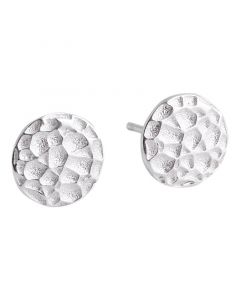 Minimalist Design Earrings, Geometric Jewelry, 925 Sterling Silver Earrings, Irregular Round Stud Earrings, Simple Design Earrings