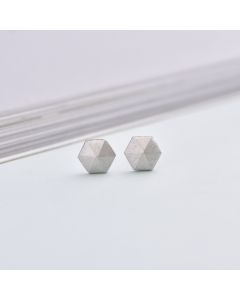 Star Jewelry, 925 Sterling Silver Earrings, Geometric Jewelry, Simple Design Earrings, Geometric Six-pointed Star Stud Earrings