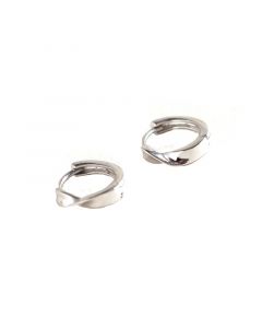 Irregular Texture Hoop Earrings, 925 Sterling Silver Earrings, Simple Design Earrings, Minimalist Design Earrings, Geometric Jewelry