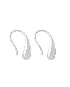 Minimalist Design Earrings, Water Droplets Dangle Drop Earrings, Light Luxury Style, 925 Sterling Silver Earrings, Simple Design Earrings