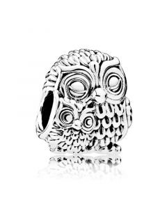 Charms for Bracelet,Charms for Pandora Charm Bracelet,Pandora Charms,925 Sterling Silver Charms,Mother Baby Owl Charm