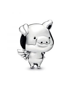 925 Sterling Silver Charms,Charms for Pandora Charm Bracelet,Charms for Bracelet,Pandora Charms,Pippo the Flying Pig Charm