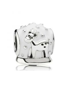 Snow Globe Charm,Charms for Pandora Charm Bracelet,Pandora Charms,For Pandora Charm Bracelet,Charms for Bracelet,925 Sterling Silver Charms
