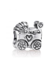925 Sterling Silver Charms,Charms for Bracelet,Baby Carriage Charm,Charms for Pandora Charm Bracelet,Pandora Charms