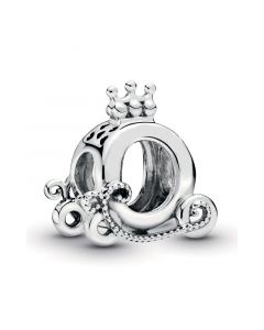 Charms for Bracelet,Polished Crown O Carriage Charm,Pandora Charms,925 Sterling Silver Charms,Charms for Pandora Charm Bracelet