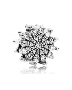 925 Sterling Silver Charms,Charms for Pandora Charm Bracelet,Ice Crystal Charm,For Pandora Charm Bracelet,Pandora Charms,Charms for Bracelet