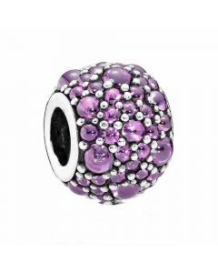 Shimmering Droplets Charm, Fancy Purple CZ,925 Sterling Silver Charms,Pandora Charms,Charms for Pandora Charm Bracelet,Charms for Bracelet