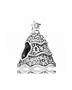 925 Sterling Silver Charms,Charms for Pandora Charm Bracelet,Charms for Bracelet,Pandora Charms,Twinkling Christmas Tree Charm