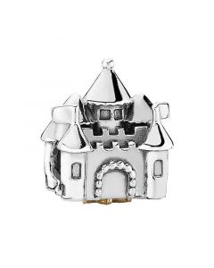 925 Sterling Silver Charms,Charms for Bracelet,Pandora Charms,Castle & Crown Charm,Charms for Pandora Charm Bracelet