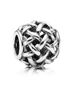 Charms for Bracelet,Weave Bead Charm,925 Sterling Silver Charms,Pandora Charms,For Pandora Charm Bracelet,Charms for Pandora Charm Bracelet