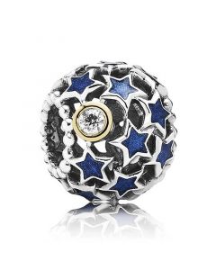 For Pandora Charm Bracelet,Charms for Bracelet,925 Sterling Silver Charms,Charms for Pandora Charm Bracelet,Night Sky Charm,Pandora Charms