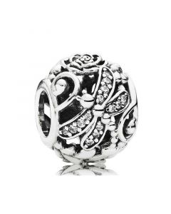 925 Sterling Silver Charms,Charms for Bracelet,Pandora Charms,Pave CZ Dragonfly Bead Charm,Charms for Pandora Charm Bracelet