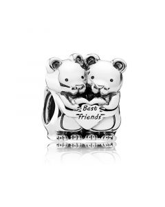 Charms for Pandora Charm Bracelet,Best Buddies Charm,Pandora Charms,Charms for Bracelet,925 Sterling Silver Charms