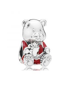 Pandora Charms,Charms for Bracelet,Christmas Bear Charm,925 Sterling Silver Charms,Charms for Pandora Charm Bracelet