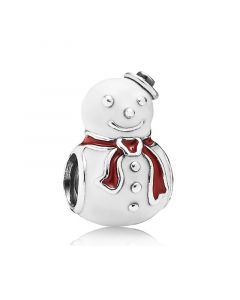 Snowman with Hat Charm,Pandora Charms,925 Sterling Silver Charms,Charms for Pandora Charm Bracelet,Charms for Bracelet