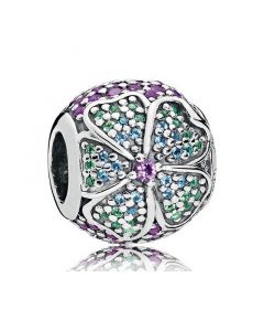Glorious Blooms Charm,Pandora Charms,925 Sterling Silver Charms,Charms for Pandora Charm Bracelet,Charms for Bracelet