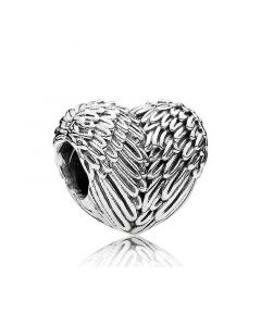 Pandora Charms,Charms for Bracelet,Charms for Pandora Charm Bracelet,Angel Wings Heart Charm,925 Sterling Silver Charms