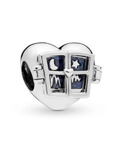 Window Heart Charm,Charms for Bracelet,925 Sterling Silver Charms,Pandora Charms,Charms for Pandora Charm Bracelet