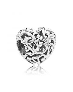 Pandora Charms,Charms for Bracelet,Regal Heart Charm,Charms for Pandora Charm Bracelet,For Pandora Charm Bracelet,925 Sterling Silver Charms