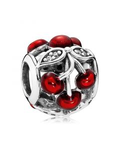 Pandora Charms,925 Sterling Silver Charms,Sweet Cherries Charm,Charms for Bracelet,Charms for Pandora Charm Bracelet