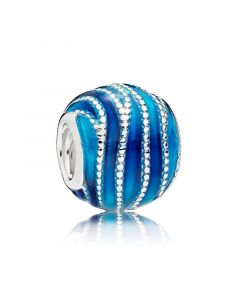 Charms for Pandora Charm Bracelet,925 Sterling Silver Charms,Charms for Bracelet,Pandora Charms,Blue Wave Charm,For Pandora Charm Bracelet
