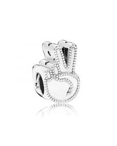Charms for Pandora Charm Bracelet,Pandora Charms,925 Sterling Silver Charms,Charms for Bracelet,3d Hand Peace Sign Charm