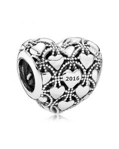 Charms for Bracelet,925 Sterling Silver Charms,Charms for Pandora Charm Bracelet,Pandora Charms,Love Heart Club Charm