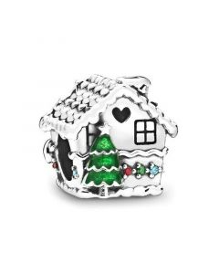 925 Sterling Silver Charms,Pandora Charms,Charms for Bracelet,Charms for Pandora Charm Bracelet,Gingerbread House Charm