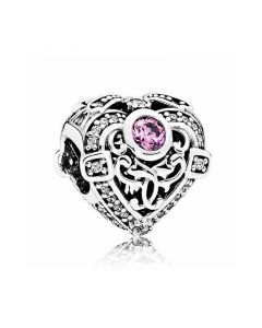 Pandora Charms,Charms for Bracelet,Charms for Pandora Charm Bracelet,925 Sterling Silver Charms,Opulent Heart Charm