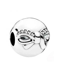 Pandora Charms,Charms for Pandora Charm Bracelet,Charms for Bracelet,925 Sterling Silver Charms,Dainty Bow Clip Charm