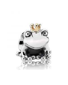 For Pandora Charm Bracelet,Pandora Charms,925 Sterling Silver Charms,Charms for Bracelet,Charms for Pandora Charm Bracelet,Frog Prince Charm