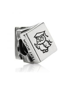Study Text Book Graduation charm,925 Sterling Silver Charms,Charms for Bracelet,Charms for Pandora Charm Bracelet,Pandora Charms