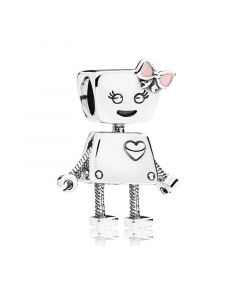 Charms for Bracelet,Bella Bot Charm,For Pandora Charm Bracelet,Charms for Pandora Charm Bracelet,Pandora Charms,925 Sterling Silver Charms