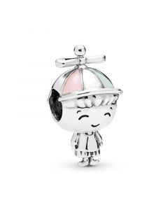Pandora Charms,Charms for Bracelet,925 Sterling Silver Charms,Charms for Pandora Charm Bracelet,Propeller Hat Boy Charm