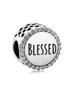 Charms for Bracelet,Blessed Bead Charm,925 Sterling Silver Charms,Pandora Charms,Charms for Pandora Charm Bracelet