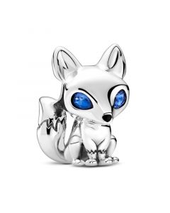 Pandora Charms,Charms for Pandora Charm Bracelet,Charms for Bracelet,925 Sterling Silver Charms,Blue-Eyed Fox Charm
