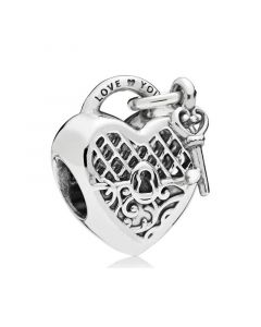 Pandora Charms,Charms for Pandora Charm Bracelet,Charms for Bracelet,Love You Lock Charm,925 Sterling Silver Charms