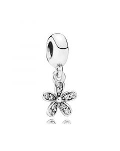Pandora Charms,Charms for Bracelet,Charms for Pandora Charm Bracelet,925 Sterling Silver Charms,Dazzling Daisy Dangle Charm