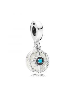 Pandora Charms,Charms for Pandora Charm Bracelet,Charms for Bracelet,925 Sterling Silver Charms,Compass Rose Pendant Charm