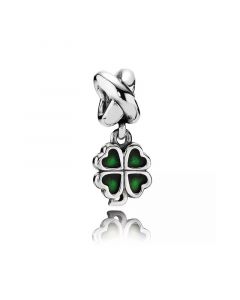 Pandora Charms,Charms for Pandora Charm Bracelet,Charms for Bracelet,925 Sterling Silver Charms,Four Leaf Clover Dangle Charm