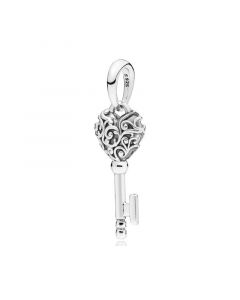 925 Sterling Silver Charms,Pandora Charms,Charms for Pandora Charm Bracelet,For Pandora Charm Bracelet,Charms for Bracelet,Regal Key Pendant