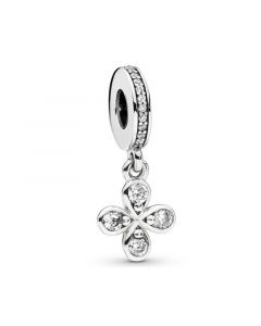 Charms for Pandora Charm Bracelet,925 Sterling Silver Charms,Four Petal Flower Charm,Charms for Bracelet,Pandora Charms